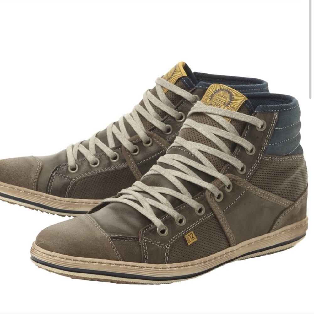 Dune London Solar Eclipse high top sneaker